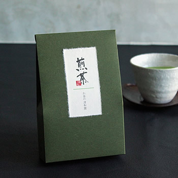 ちぎり和紙,日本茶シール，煎茶ラベル
